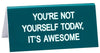 Say What: Desk Sign - Not Yourself Today (Small)