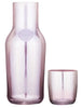 Tempa: Thalia Pink Quartz Carafe & Glass Set
