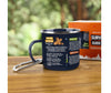 Survival Guide Enamel Novelty Mug