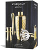 Maxwell & Williams: Cocktail & Co Lafayette Cocktail Set - Gold (4pc Set)