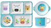 Maxwell & Williams: Kasey Rainbow Critters Children's Melamine Dinner Set - Blue (3pc Set)