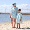 Splosh: Kids Hooded Towel Poncho - Mint