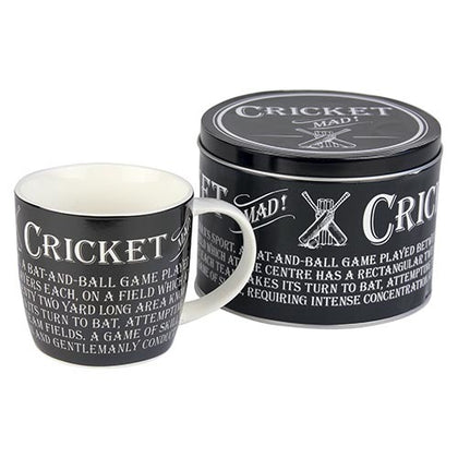 Ultimate Gift for Man: Novelty Mug In A Tin Cricket