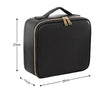 STORFEX Travel Makeup Bag with Light Up Mirror - Black