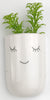 Urban Products: Face Magnet Planter - White (9x12cm)