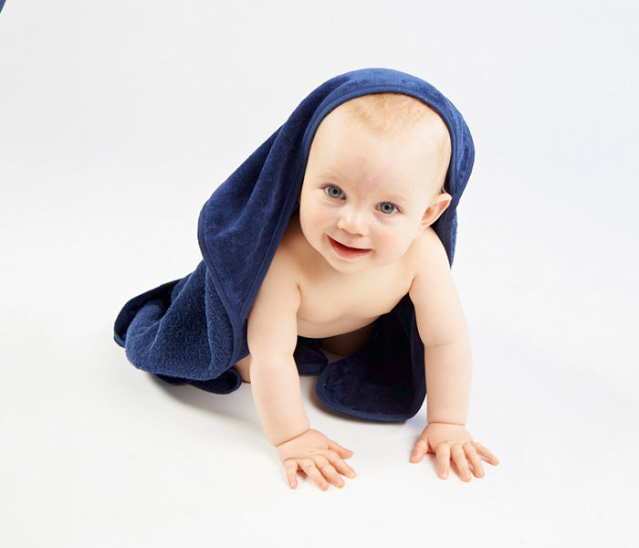 Mum 2 Mum: Hooded Towel - Navy