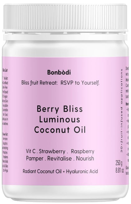 BonBodi: Berry Bliss Luminous Coconut Oil (250g)