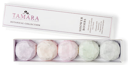 Essentially Tamara: Botanical Collection Shower Bombs (Box of 5)