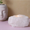 Tealight Holder - Clear Quartz