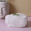 Tealight Holder - Clear Quartz