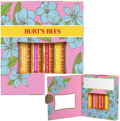 Burt's Bees: In Full Bloom Lip Balms (4 Pack)