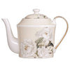 Ashdene: Elegant Rose Cream Teapot