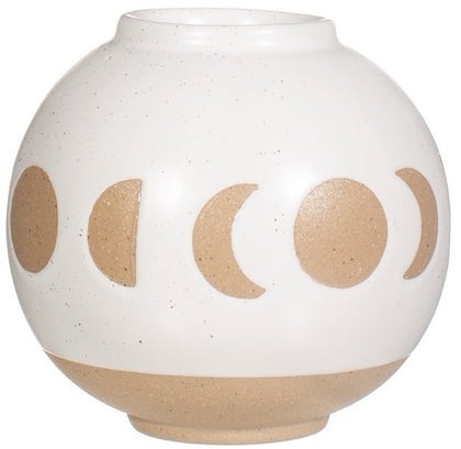 Sass & Belle: Moon Phases Vase - White