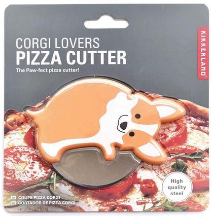 Kikkerland: Lovers Pizza Cutter - Corgi