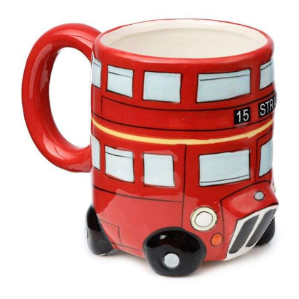 London Icons Red Routemaster Bus Ceramic Shaped Novelty Mug