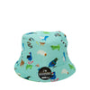 Moana Road: Kids OG Bucket Hat - Green