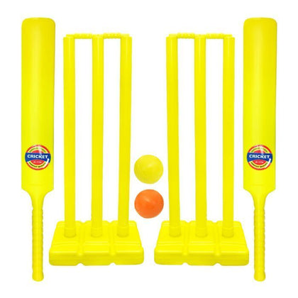 Outdoor Play Complete 2-in-1 Cricket Set