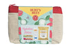 Burt's Bees: Hydration Station Travel Gift Bag Lip Balms x2 Mask & Cleansing Wipes