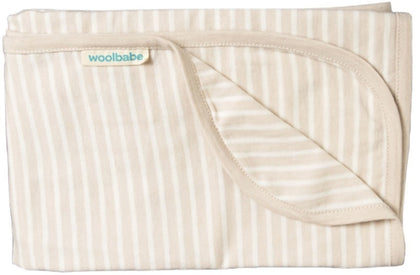Woolbabe: Merino/Organic Cotton Swaddle Blanket - Dune