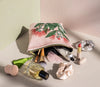 100% NZ: Vintage Botanical Pohutukawa Velvet Cosmetic Bag