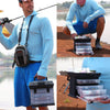 Ape Basics 4 Drawers Portable Fishing Tackle Box - Blue Grey