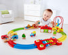 Hape: Rainbow Puzzle Railway Playset