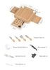Bamboo Cheese Board Set