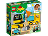 LEGO DUPLO: Truck & Tracked Excavator - (10931)